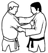 Pegatina for Sale con la obra «Cinturón de judo cinturón amarillo Judo 5º  Kyu Obi, Jiu-Jitsu, Aikido» de LaundryFactory